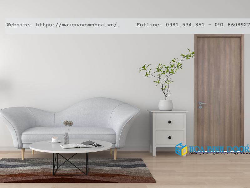 Cửa gỗ công nghiệp MDF Laminate tại quận 4